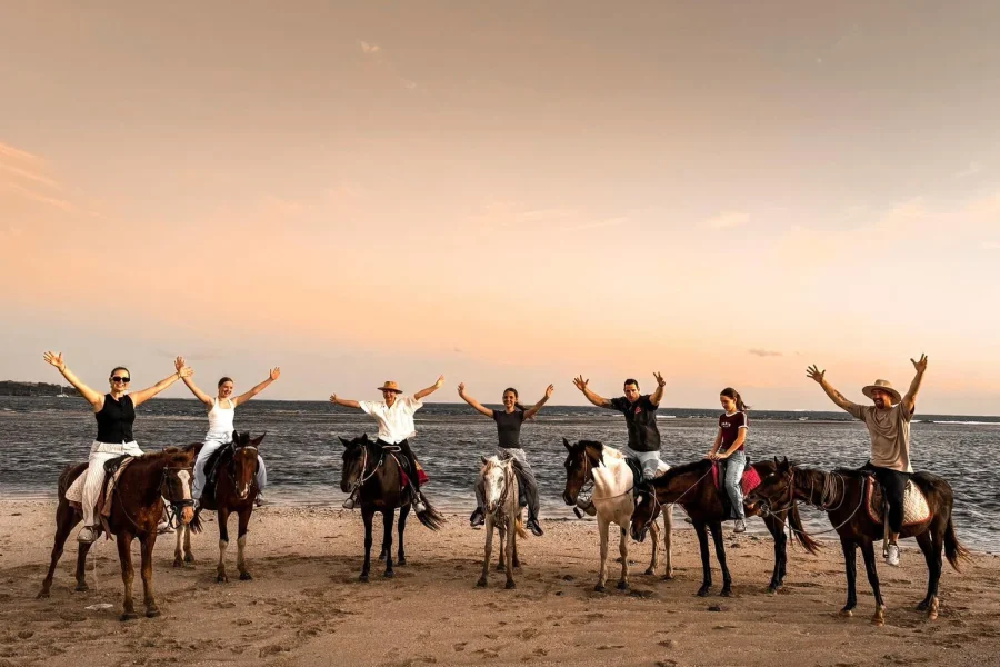 Natadola Beach Combinational Horse Riding Fiji