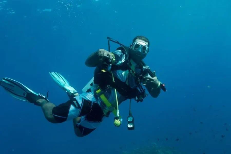 scuba diving in Fiji