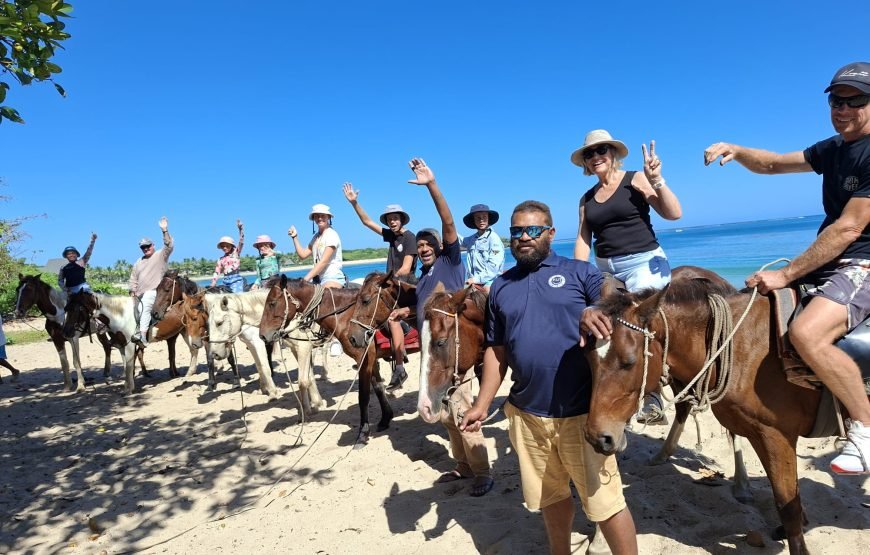 Natadola Beach Combinational Horse Riding Fiji