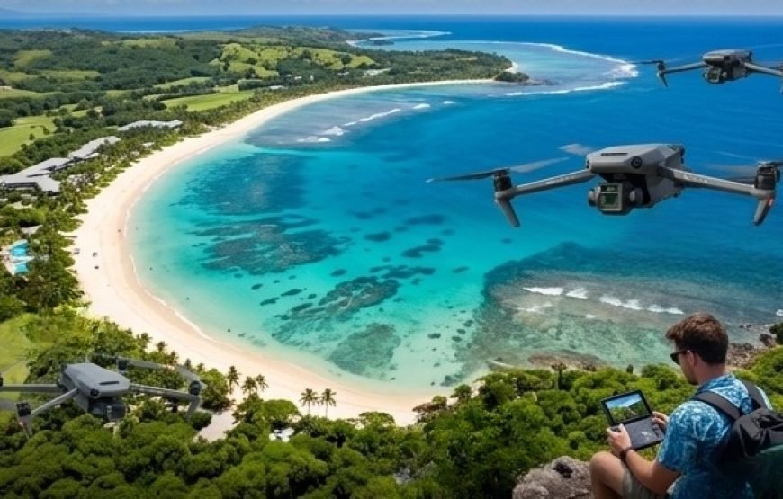 Natadola Beach Horse Riding Fiji – Drone Photography Included